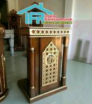 Mimbar Masjid Minimalis Klasik